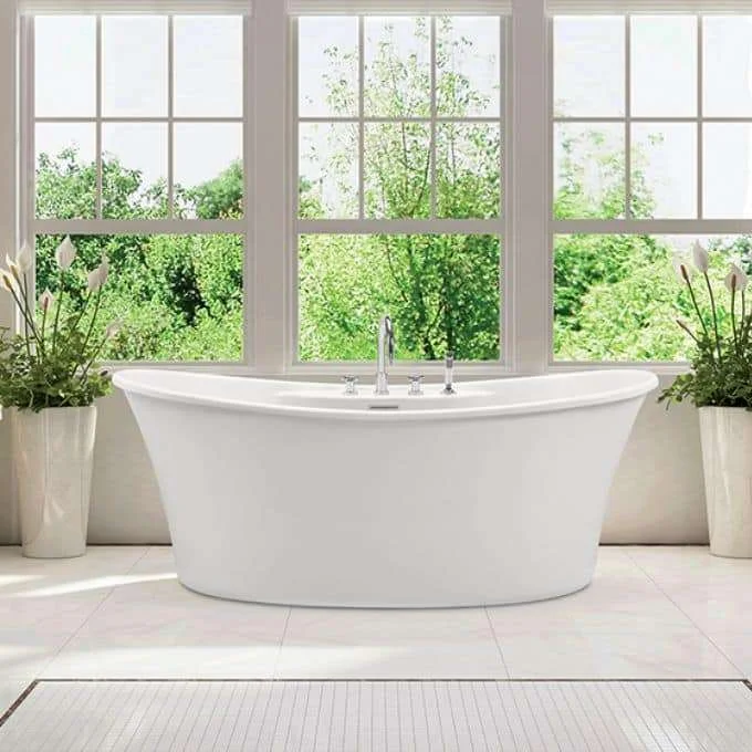 Freestanding Bathtubs with Jets Quality Bath Loretta