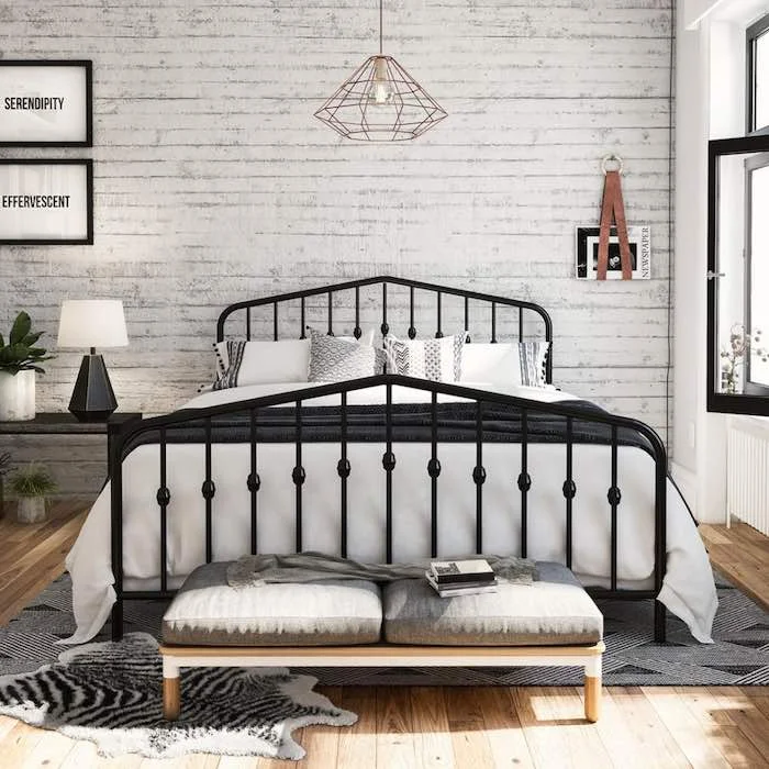 Bushwick Metal Platform Bed Frame