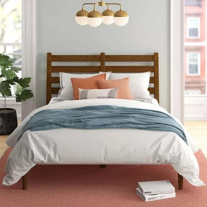 Wood Platform Bed, Best Platform Bed Frames, Mid-century Modern Beds and Bed Frames