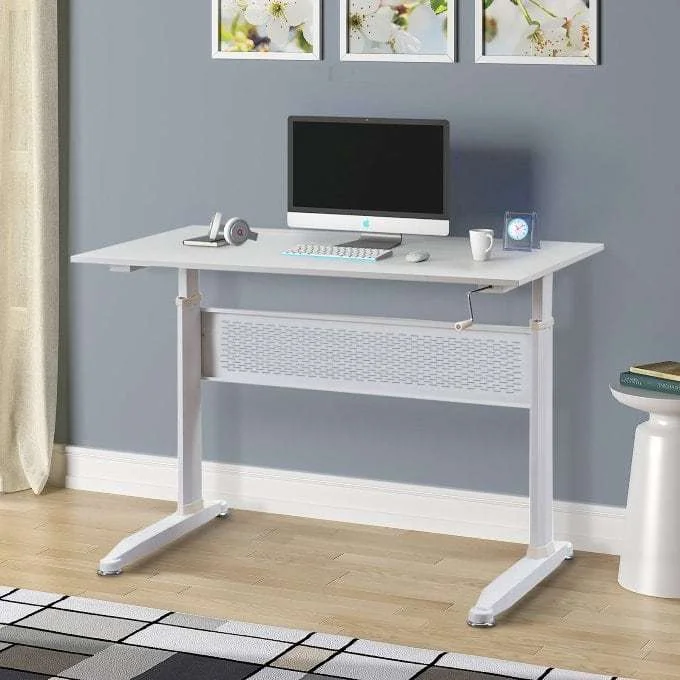 Affordable Standing Desk, Wayfair Manual Height Adjustable Desk