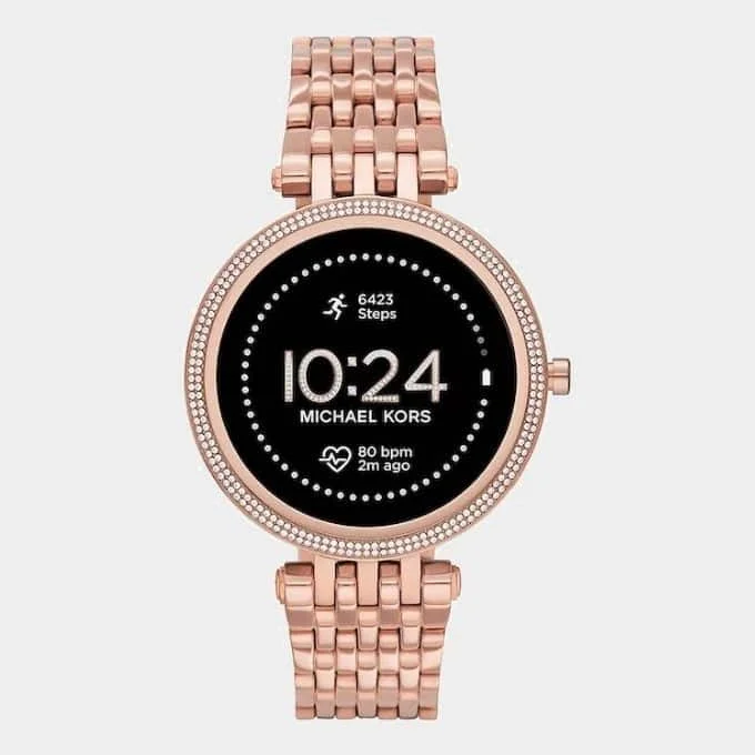 Best Affordable Smartwatches for Women, Best Rose Gold Watches for Ladies, Michael Kors Darci Smartwatch