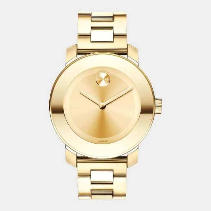 Best Women's Watches under $500, Best Women's Watches, Movado Gold Watch