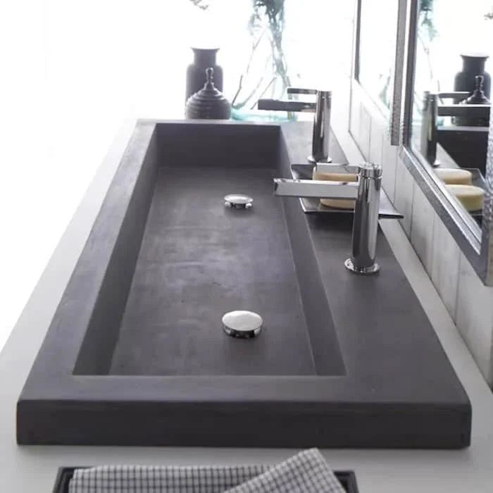 Best Bathroom Sinks Wayfair Trough Concrete