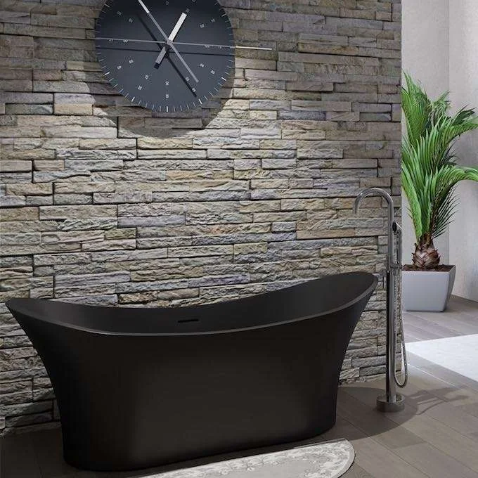 Best Black Freestanding Bathtubs Wayfair Ocean Freestanding Soaking Tub