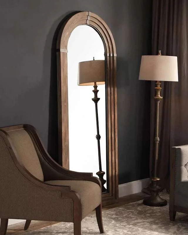Best Full Length Mirrors Antique Wood Oval Wayfair