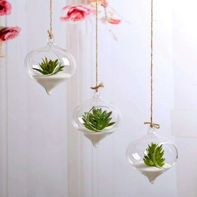Best Hanging Planters Walmart Hanging Round Terrarium