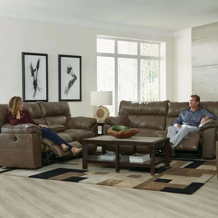 Leather Living Room Furniture, Reclining Living Room Set