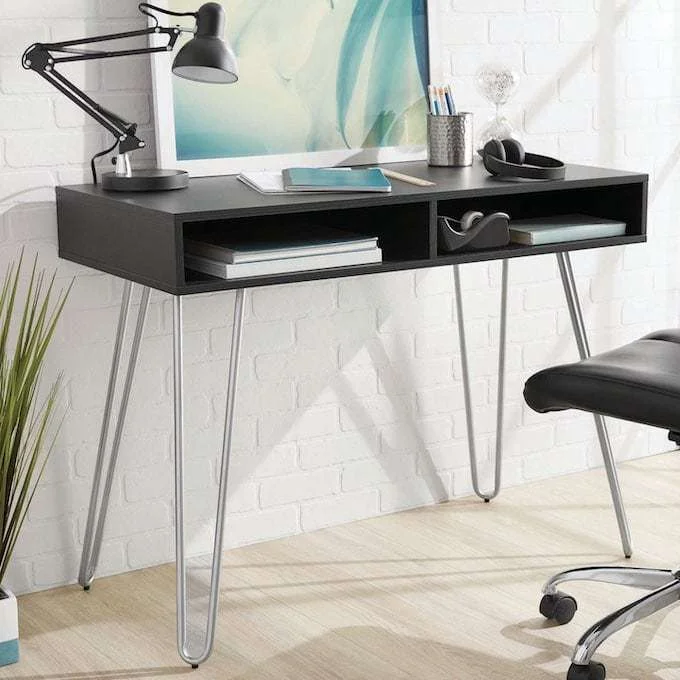 Best Mid Century Modern Desks Amazon Mainstays Hairpin