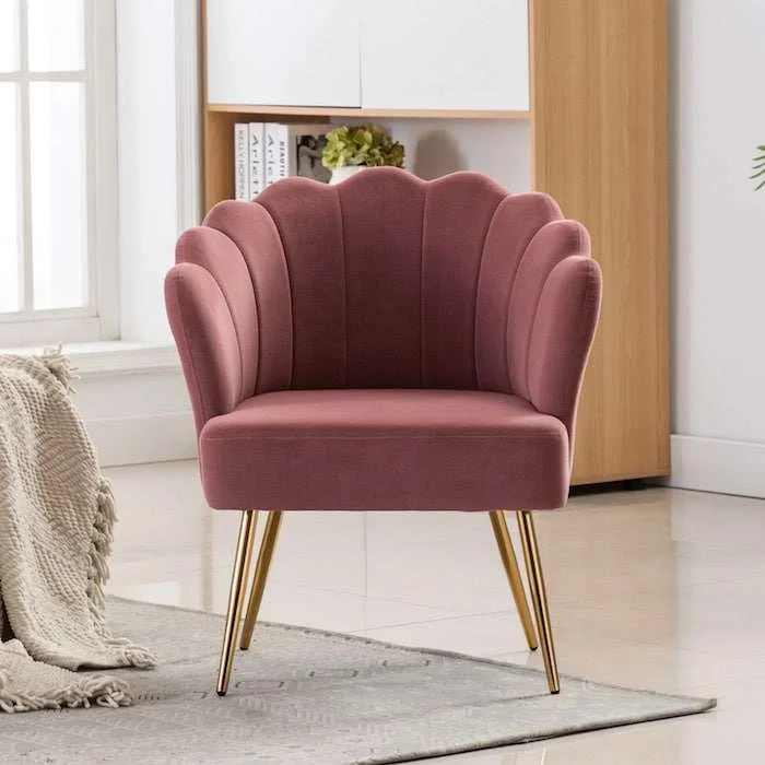 best-Modern Accent Chairs Wayfair Ameria Velvet Barrel