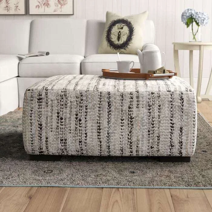 Best Ottoman Coffee Tables Shag Tufted Boho