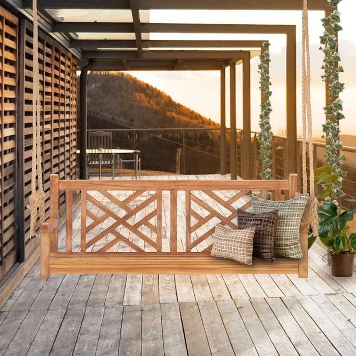 Best Porch Swings Teak Chippendale