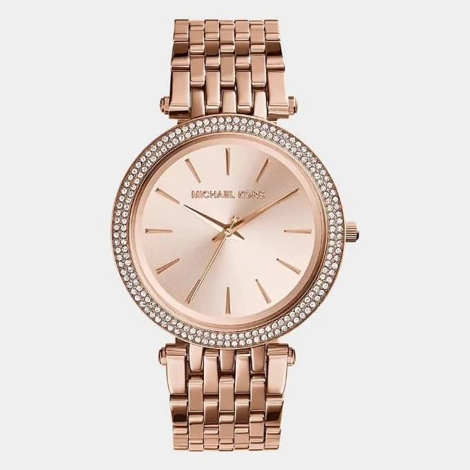 Best Rose Gold Watches for Ladies, Micheal Kors Darci Rose Gold Watch