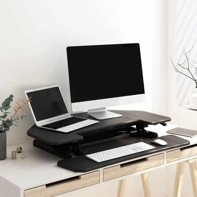 Flexispot ClassicRiser Corner Standing Desk Converter
