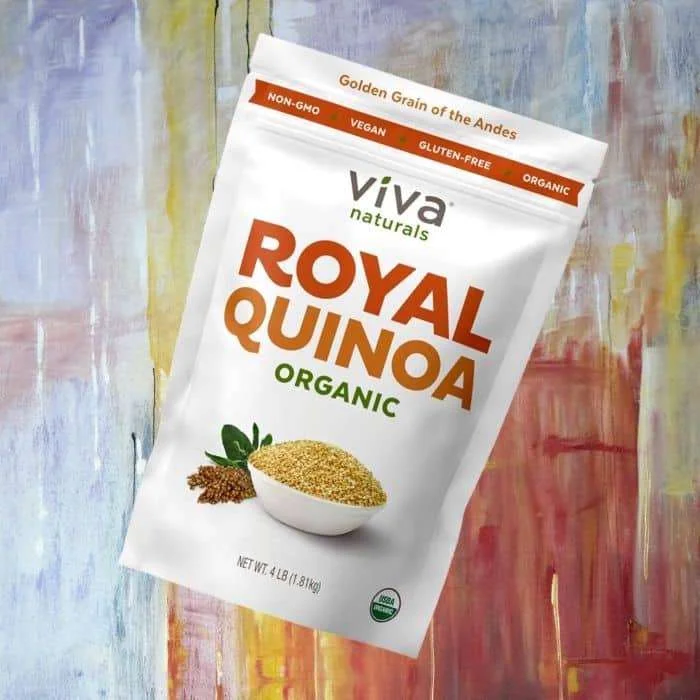 Royal Bolivian Whole Grain Viva Naturals Organic Quinova