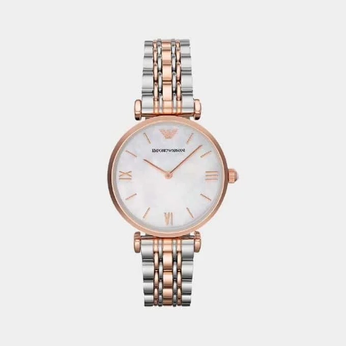 Best Women's Watches Under 200,  Emporio Armani Stainless Steel Watch Amazon
