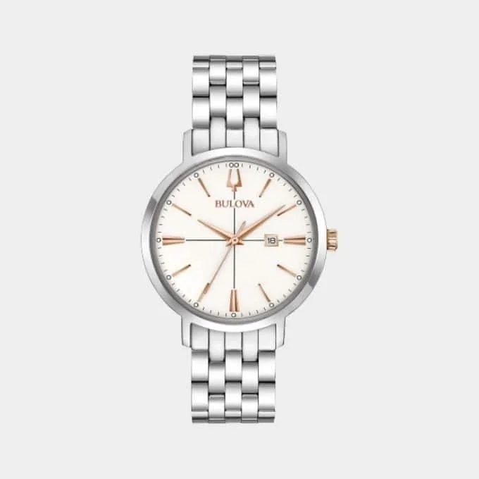 Bulova Aerojet Women's Stainless Steel Rose Gold Watch