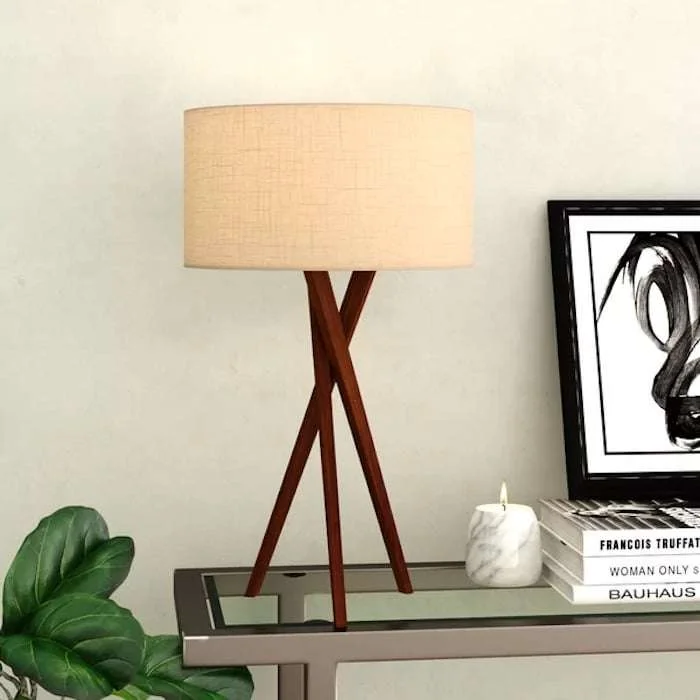 Contemporary Modern Table Lamps Mid Century Tripod