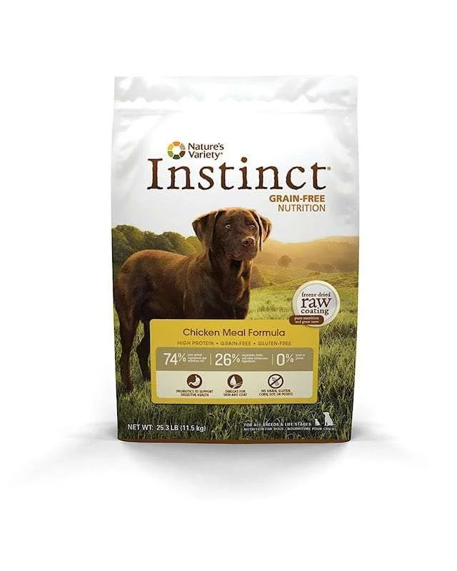 Dog Foods Grain Free, Nature's Variety Instinct