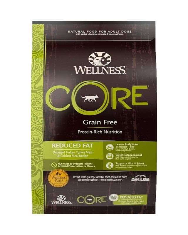 Dry Dog Food Wellness Core Reduced Fat