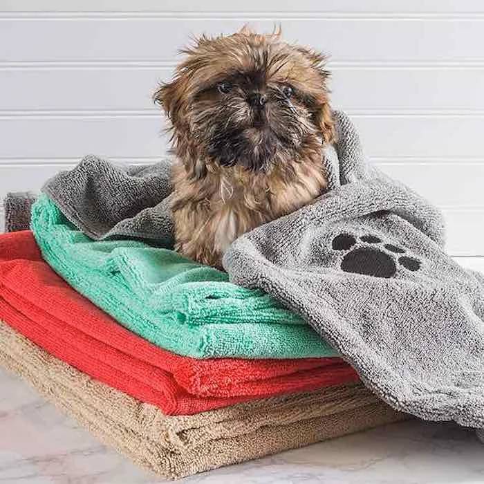 Best Dog Grooming Products, Dog grooming Supplies, Microfiber Dog Towel