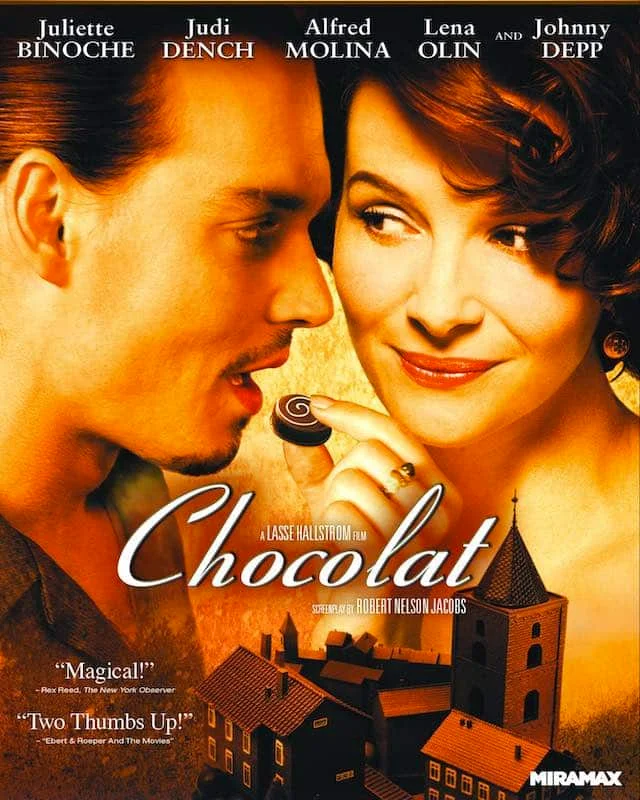 Best Food Movies of All Time, Chocolat, Chef Movies