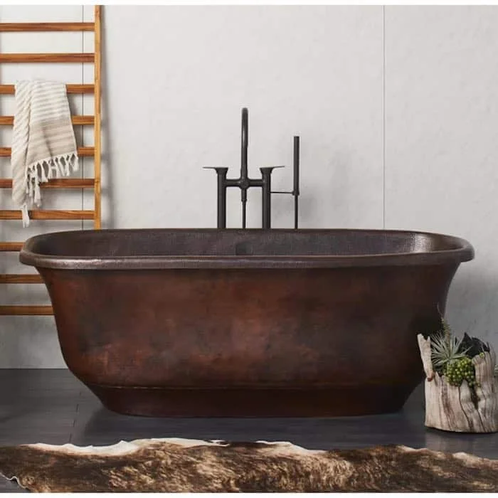 Native Trails Antique Copper Freestanding Tub