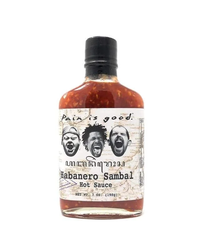 Hottest Hot Sauces Pain Is Good Habanero Sambal
