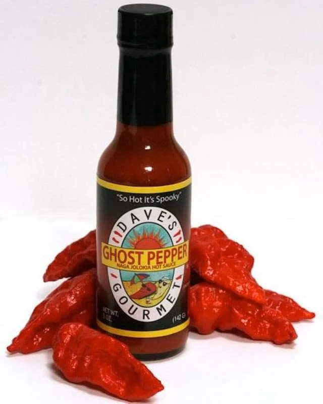 Hottest Hot Sauces Daves Gourmet Ghost Pepper