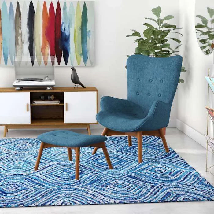 Mid Century Modern Accent Chairs wayfair Wingback
