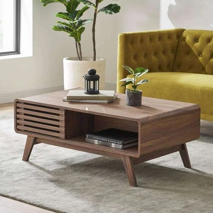 Mid Century Modern Coffee Table With Storage, Amazon Mopio Ensley Coffee Table