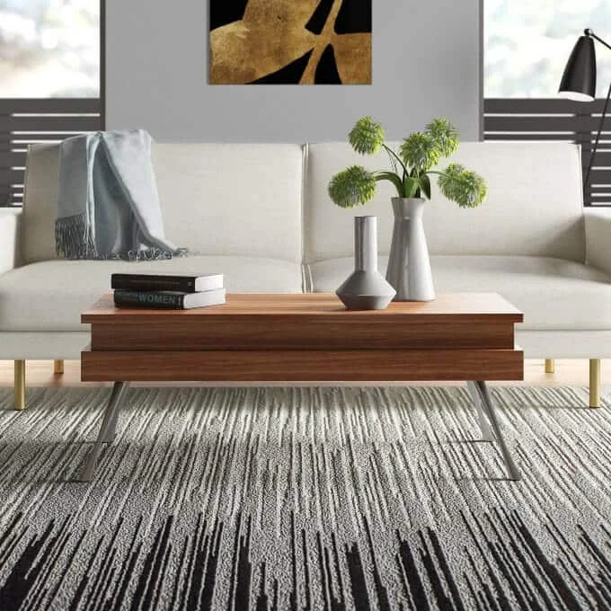 Mid Century Modern Coffee Tables With Storage Wayfair Kitzmiller Lift