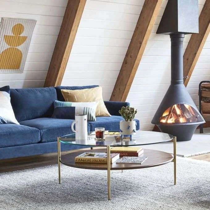 Mid Century Modern Coffee Tables With Storage West Elm Art Around