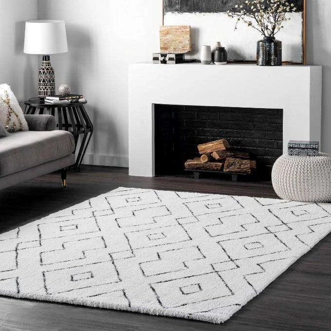Modern Area Rugs Homedepot Beaulah