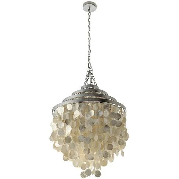 Modern Chandeliers Wayfair Sliver Capiz Seashell