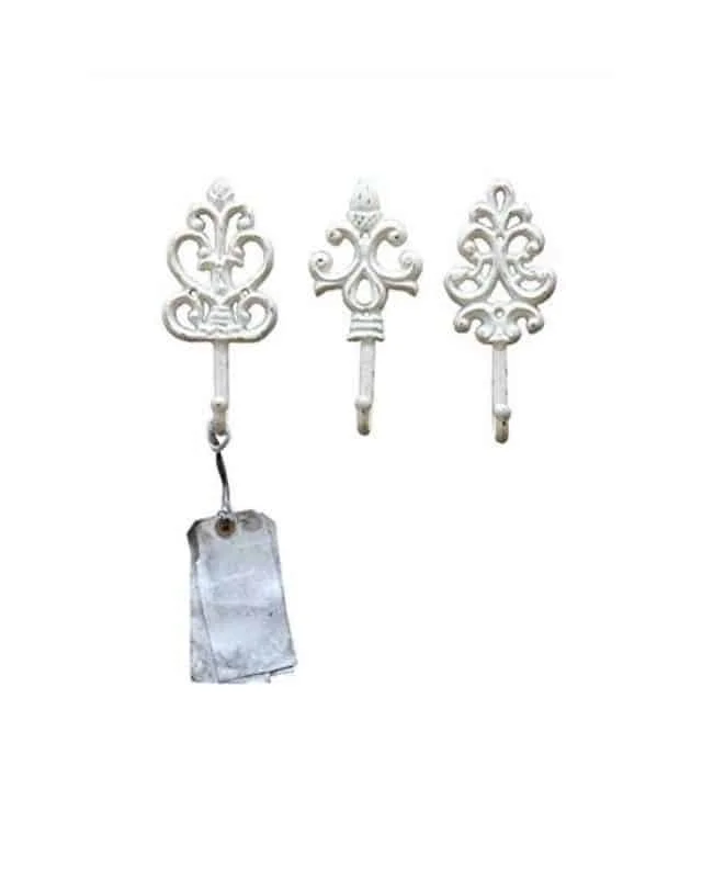 Best Rustic Home Decor, Rustic Home Decor Ideas, Shabby Cast Iron Wall Hooks