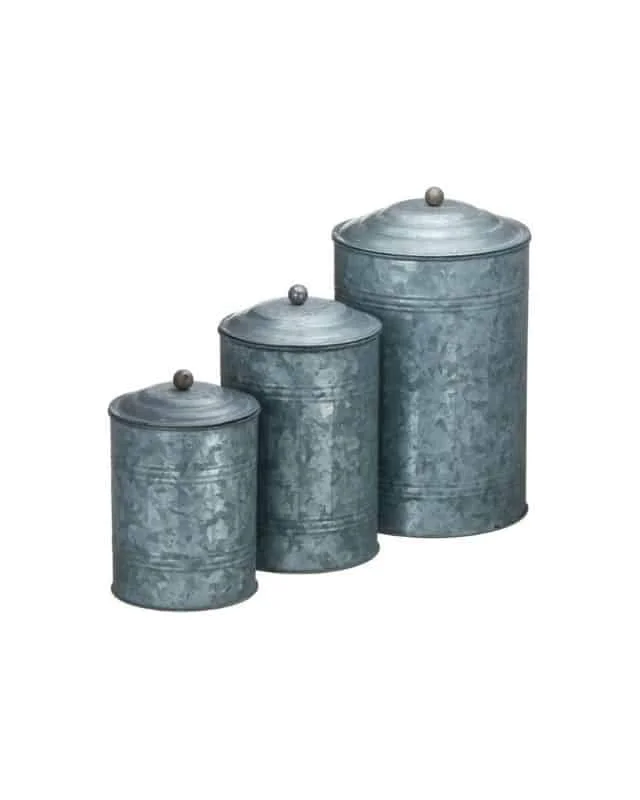 Best Rustic Home Decor, Country Decor, Country Decor for home, Country Decor Ideas, Rustic Decor Kitchen, Galvanized Canisters
