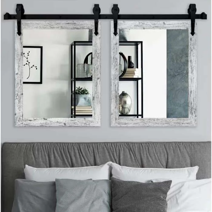 Modern Wall Mirrors Ruben Barnyard Set