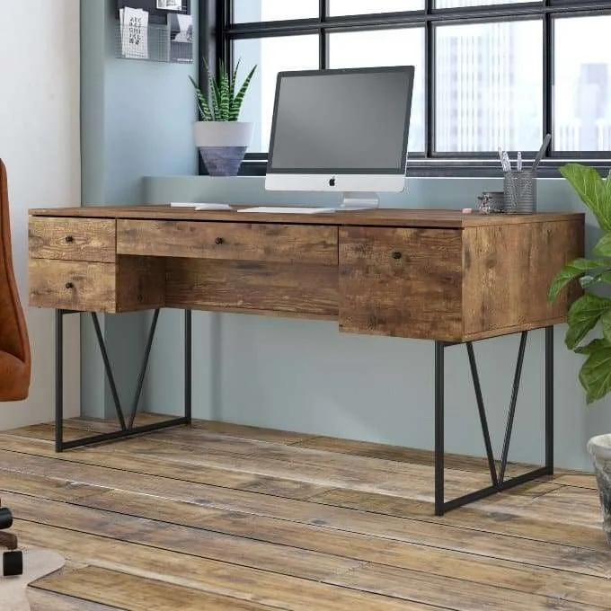 Modern Writing Desks Wayfair Brown Fallon
