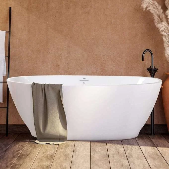 Most Comfortable Freestanding Tubs Amazon Acrylic White Modern Tub
