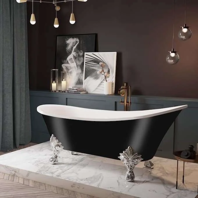 Most Comfortable Freestanding Tubs Wayfair Black Fiberglass Bathtub