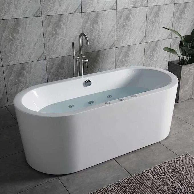 Most Comfortable Freestanding Tubs Wayfair Whirlpool Bathtub With Light
