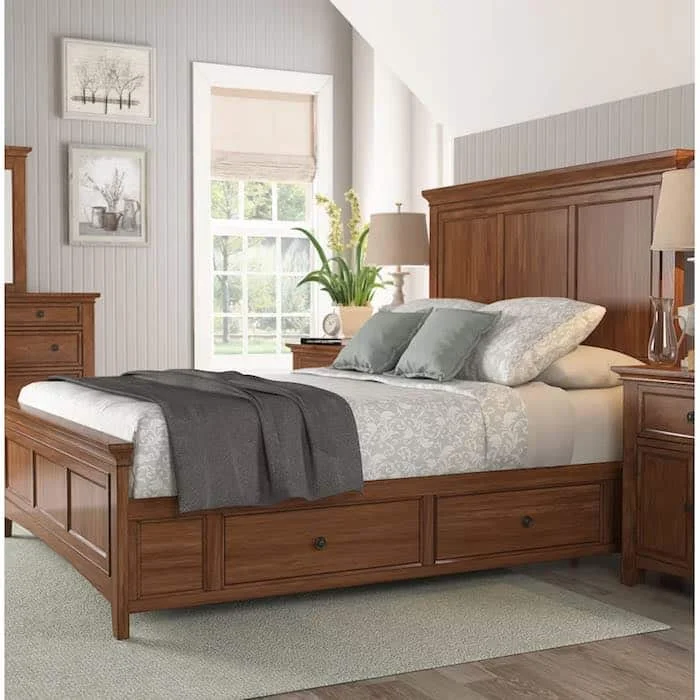 Best Platform Beds with Storage, Modern Farmhouse Storage Bed