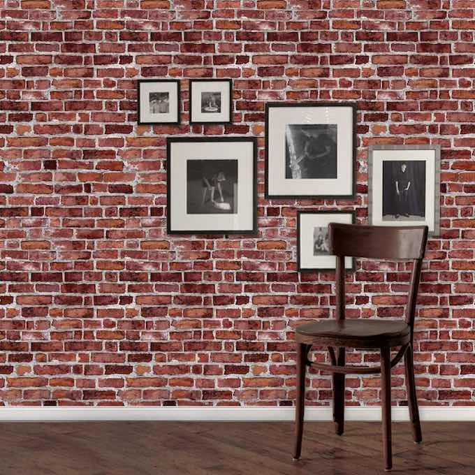 Red Brick Wallpaper, Brick Effect Wallpaper