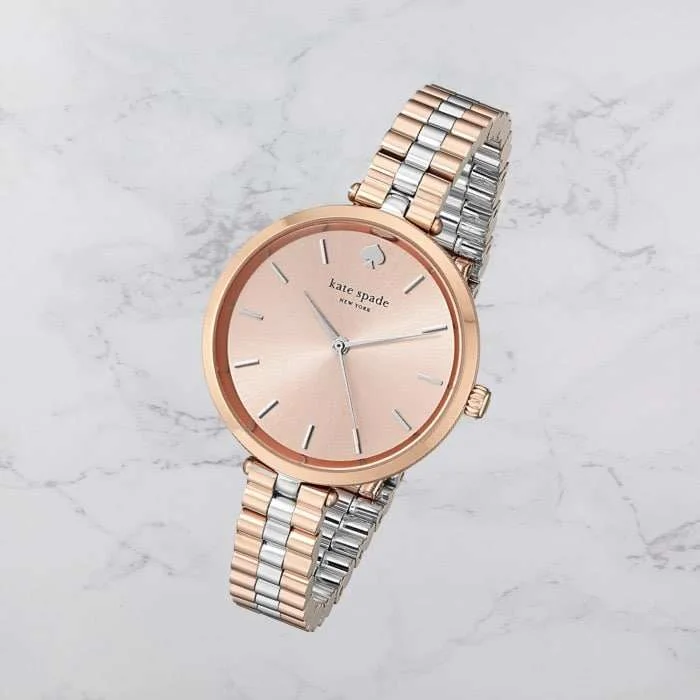 Best Rose Gold Watches, Rose Gold Watches Women, Rose Gold Watch Kate Spade, Women's Watches,Kate Spade Holland Two-tone Rose Gold Watch for Women