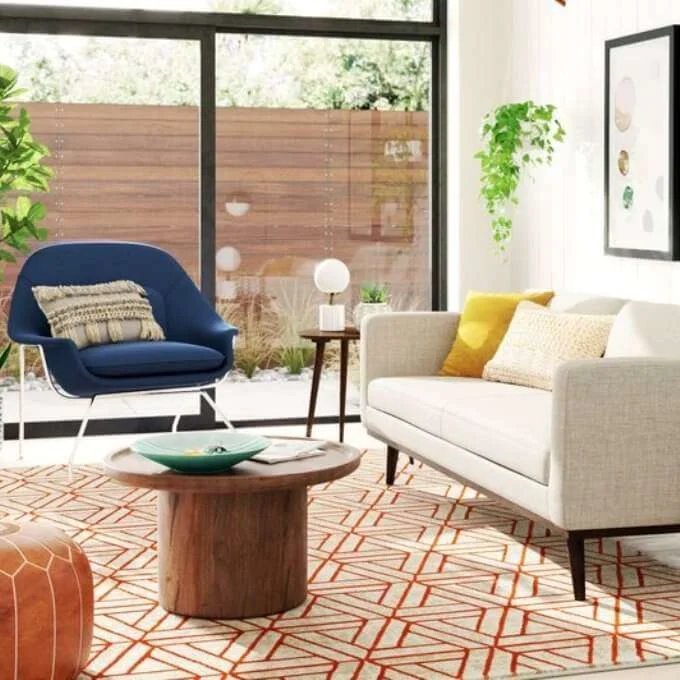 Best Round Wooden Coffee Tables Allmodern Dark Brown
