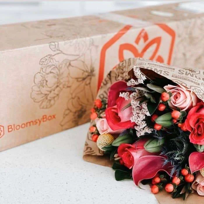 Best Subscription Boxes for Women, Bouqs Flower Subscription Box, Bloomsybox Flower Subscription Box