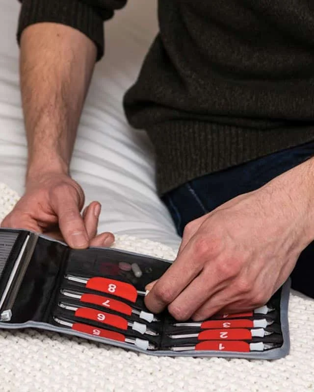 Travel Accessories Deluxe Folding Pill Organizer