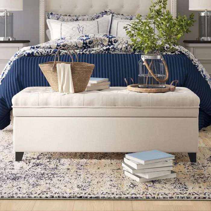 Tufted Storage Ottoman