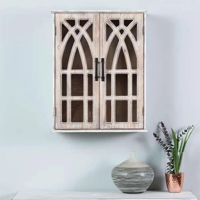 Vintage Storage Cabinets, Distressed Wood Cabinet, vintage bathroom storage cabinets