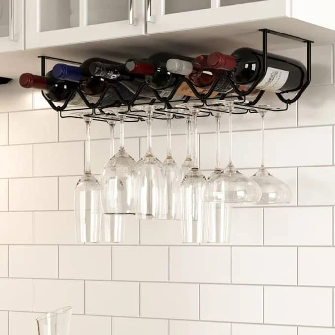 Best Gifts For Wine Lovers Wayfair Rebrilliant 6 Bottle Hanging Glass Rack